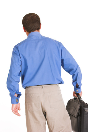 walking away again