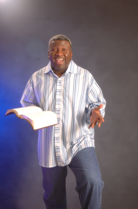 Preacher in Jeans Preaching In JEans