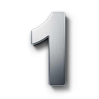 The number 1