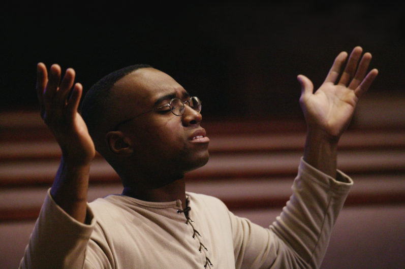 Man Worshipping